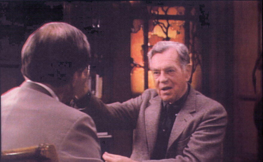 Joseph Campbell and Bill Moyers (left)