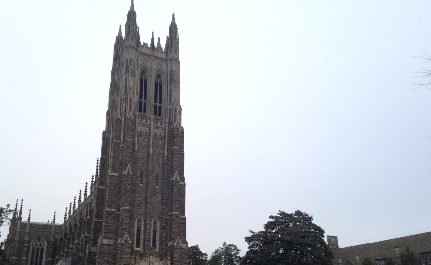 Duke University's Muslims students will issue their call to prayer today outside the Duke Chapel in Durham, N.C. On Thursday, the university reversed course on allowing the traditional adhan from the chapel's bell tower.