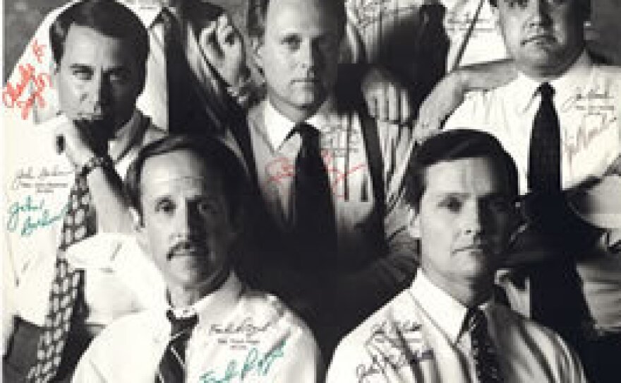 Boehner with the rest of the fresh-faced "Gang of Seven," a group of freshman Republicans elected to the House in 1990.
