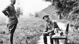 Adolf Hitler (right) with his foreign minister, Joachim von Ribbentrop, in 1941. A new study states that Germany's foreign ministry staff cooperated in the Holocaust much more than has previously been acknowledged. Von Ribbentrop was hanged for war crimes after the Nuremberg trials.