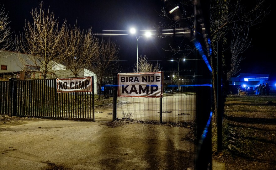 On Sept. 30, local authorities emptied Bira camp in Bihac. If reopened, it could shelter up to 1,500 people and would be suitable for winter conditions. But locals have been strongly protesting against its reopening.