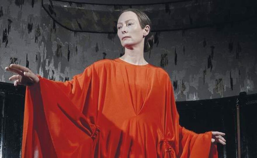 Tilda Swinton excels as Madame Blanc in the remake of "Suspiria."