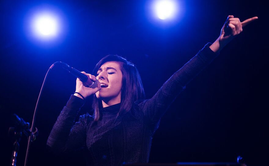 Singer Christina Grimmie performs in concert at Irving Plaza in March 2016 in New York City.