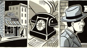 Panel from graphic novelist Seth.