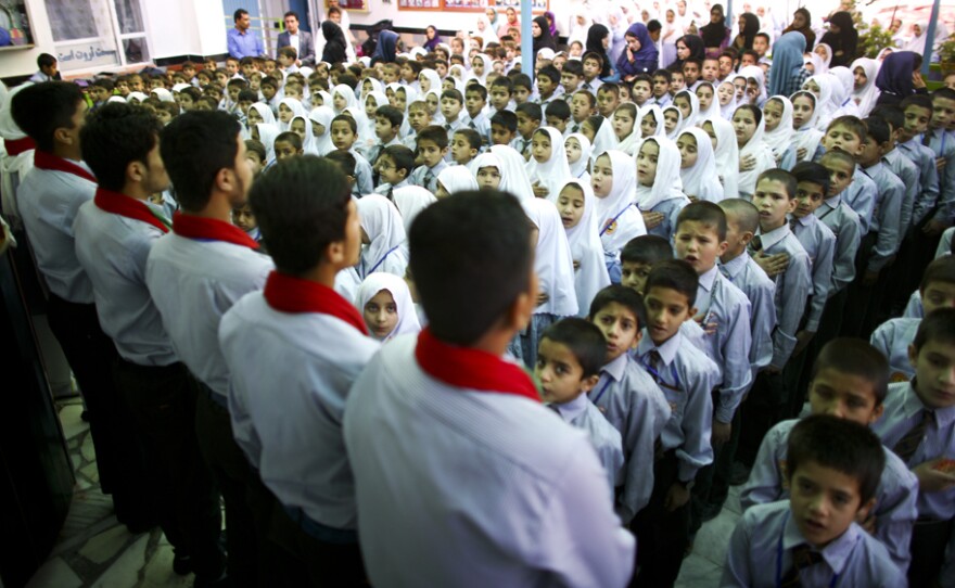 Tanweer School is a private school in a lower middle class neighborhood on the south side of Kabul.