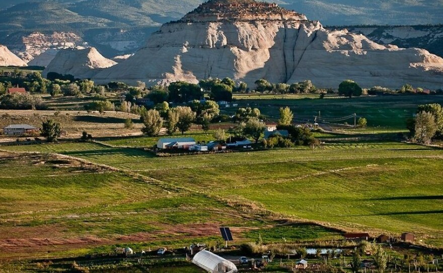 Hell's Backbone Grill is located in Boulder, Utah, about 250 miles south of Salt Lake City. The restaurant's owners are fighting Trump's plans to slash the size of nearby Grand Staircase-Escalante National Monument by more than half.