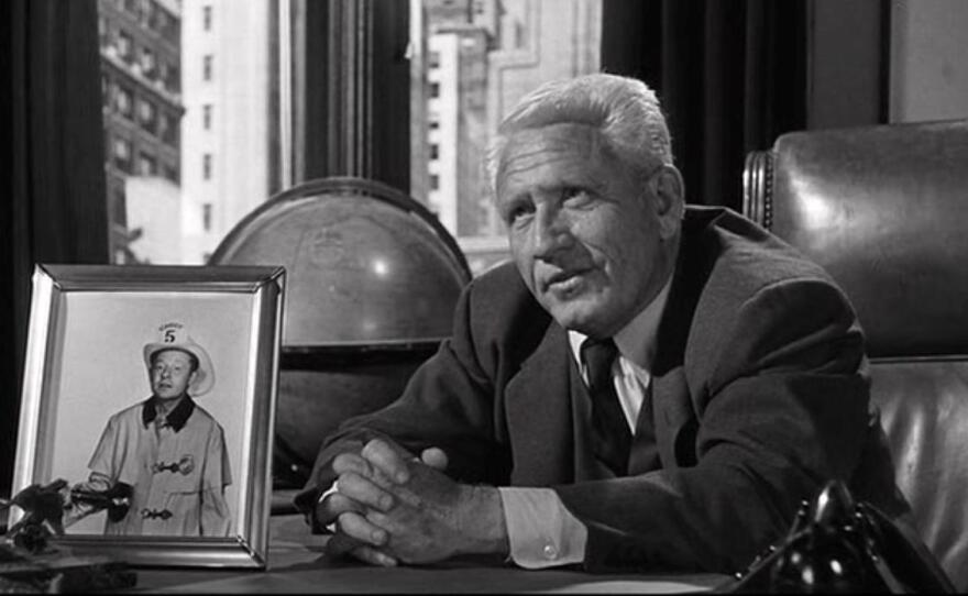 Spencer Tracy stars as politician Frank Skeffington in John Ford's "The Last Hurrah."