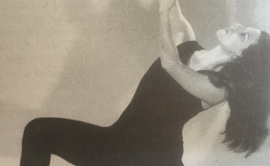 Lorna Burdsall dancing in New York in the early 1950s.