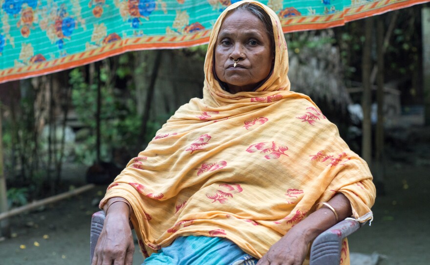 Marion Nessa's husband was taken to a detention camp in June 2017. "These days," she says, "my life is being spent as a madwoman running from door to door for documents. It's the same case for my children. I am obsessed with getting them all on the NRC list."