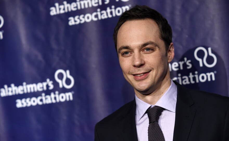 Actor Jim Parsons poses at the 23rd Annual "A Night at Sardi's" event to benefit the Alzheimer's Association at the Beverly Hilton Hotel, March 18, 2015.