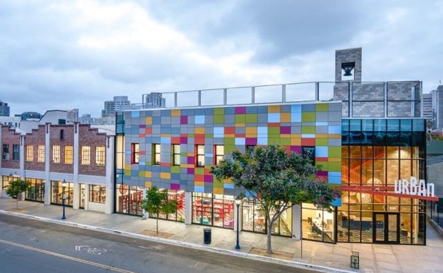 An undated photo of Urban Discovery Academy.