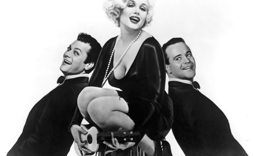 Publicity shot for "Some Like It Hot," which was shot in part at the Hotel Del Coronado.