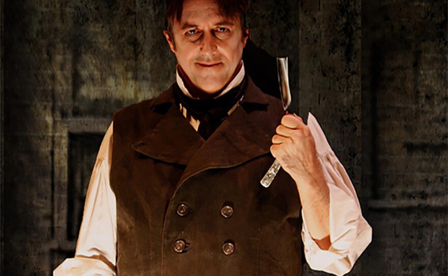 A promotional photo for Cygnet Theatre's concert reading of "Sweeney Todd."
