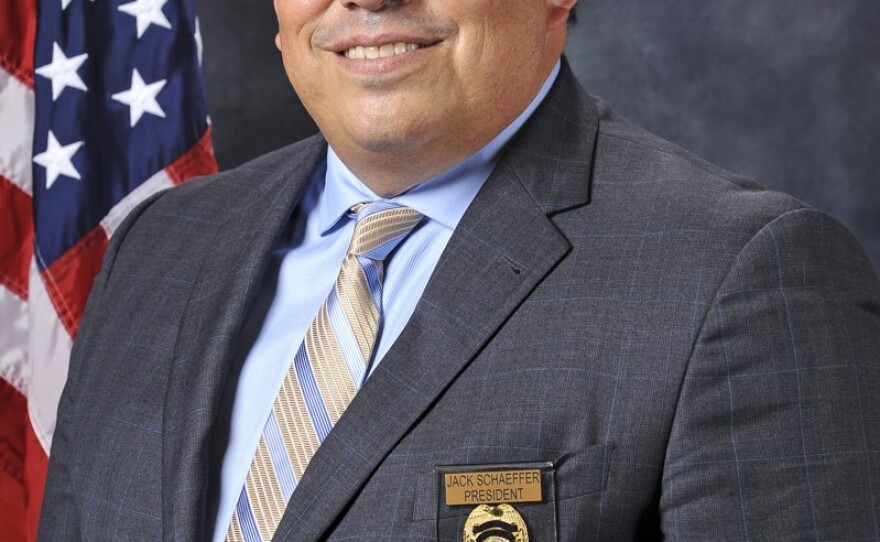 San Diego police Detective Jack Schaeffer, who also is president of the San Diego Police Officers Association, is shown in this undated photo.