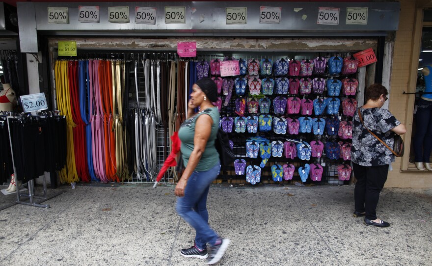 Most of the items sold at the market are imported, as Puerto Rico, like many Caribbean islands, has little industry of its own.