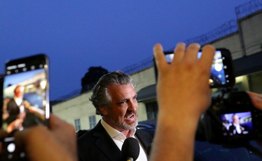 Anti-vaccine activist Del Bigtree says he's seen his audience grow on the political right.