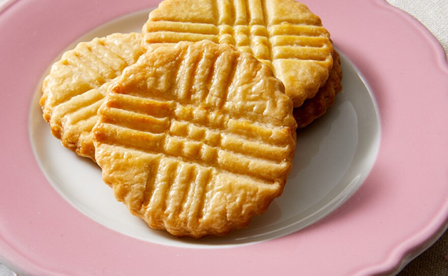 Sablés Bretons, perhaps the most popular cookie in France.