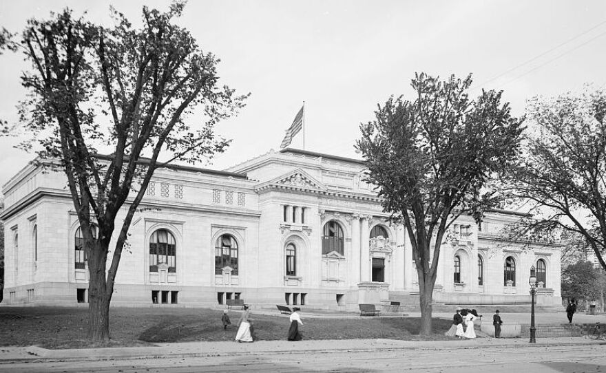 Carnegie Library in Washington, DC., 1906.
