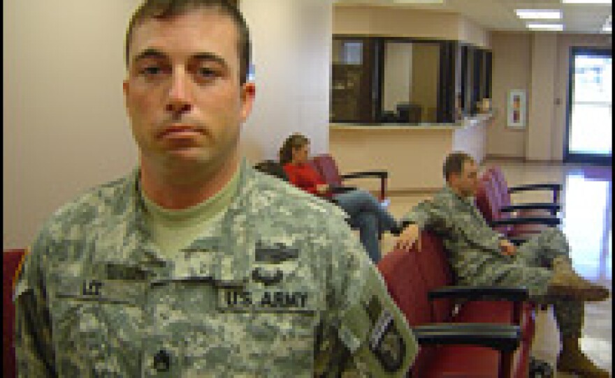 Staff Sgt. Clifford Lee was discharged from Fort Campbell's traumatic brain injury clinic. Six months ago, after a Humvee rollover in Iraq, Lee forgot that he was married and had kids. Now he has been cleared to return to duty.