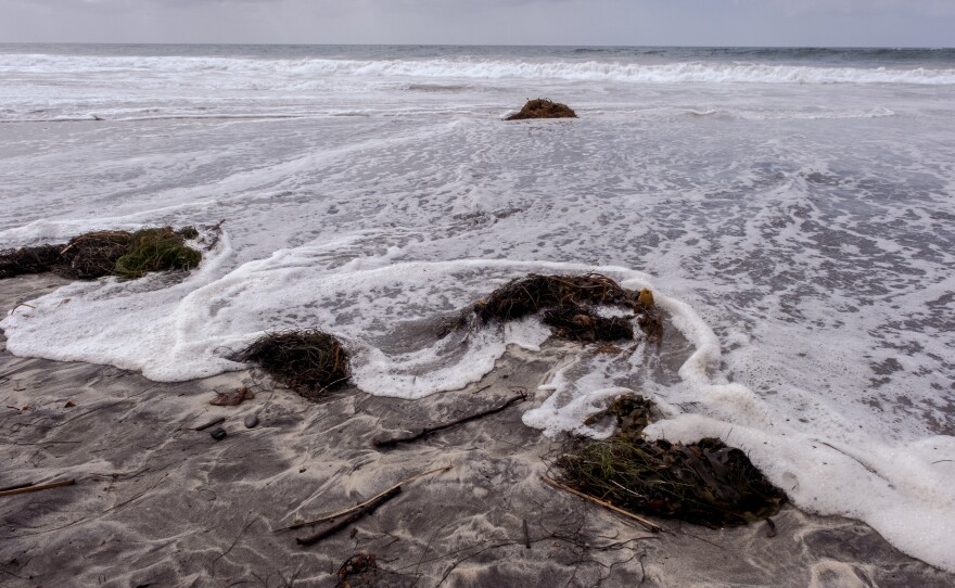 Moonlight Beach in Encinitas, Calif. Oct. 11, 2021.