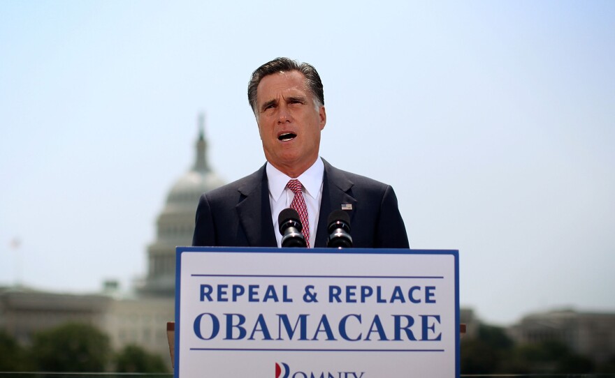 Former Massachusetts Gov. Mitt Romney campaigned to repeal the Affordable Care Act. Did that further delay implementation of the law?