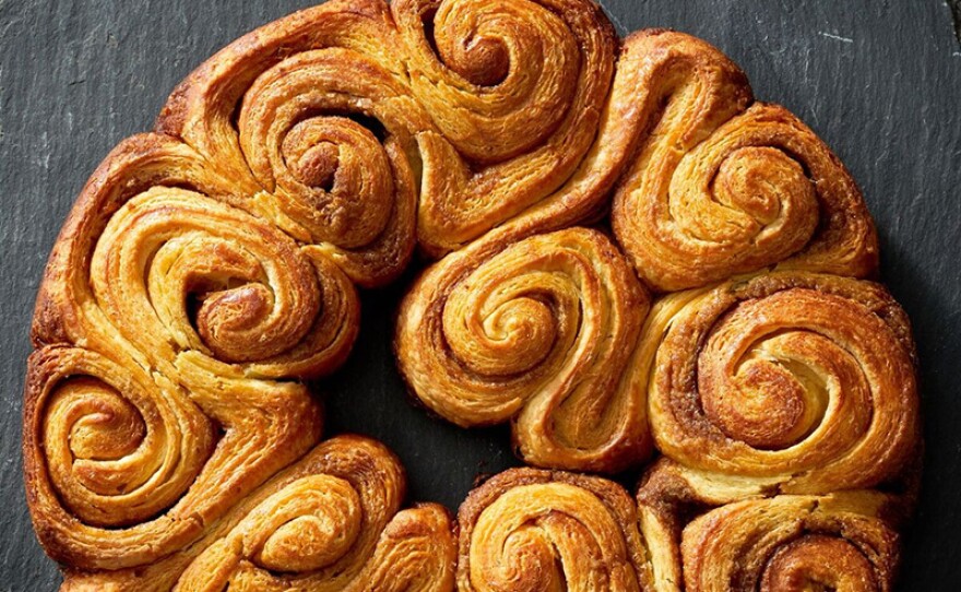 A pull-apart cinnamon and brown butter swirl designed to share.