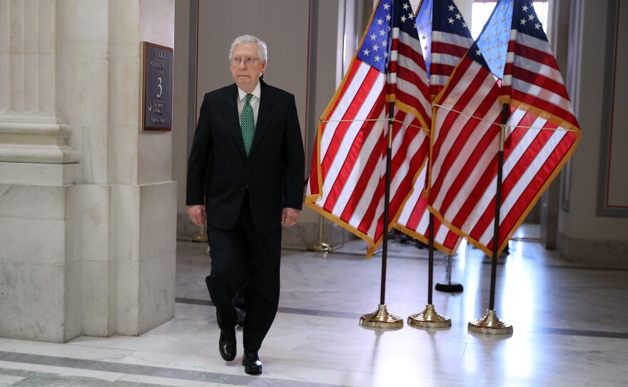 Trump has blasted Senate Minority Leader Mitch McConnell, all because the Kentucky Republican has crossed the former president.