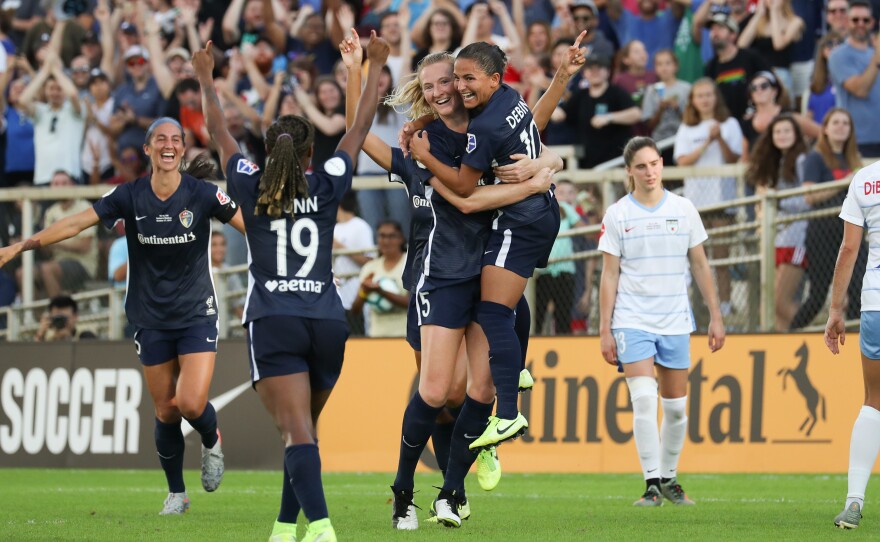 The National Women's Soccer League hasn't played a game since October, when the North Carolina Courage won the 2019 league championship.