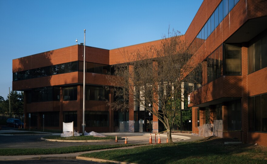 Stangel is currently staying in a building in Rockville, Md., that was converted into an emergency shelter during the pandemic, as increased financial stress forced more people out of their homes.