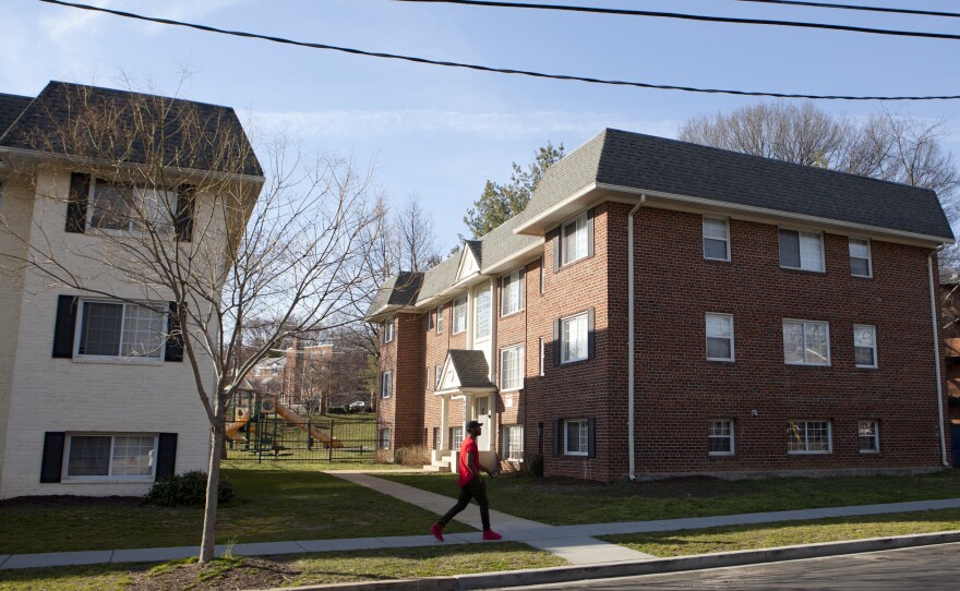 Pamula Glover's apartment complex is located in a Washington, D.C., neighborhood plagued by gun violence.
