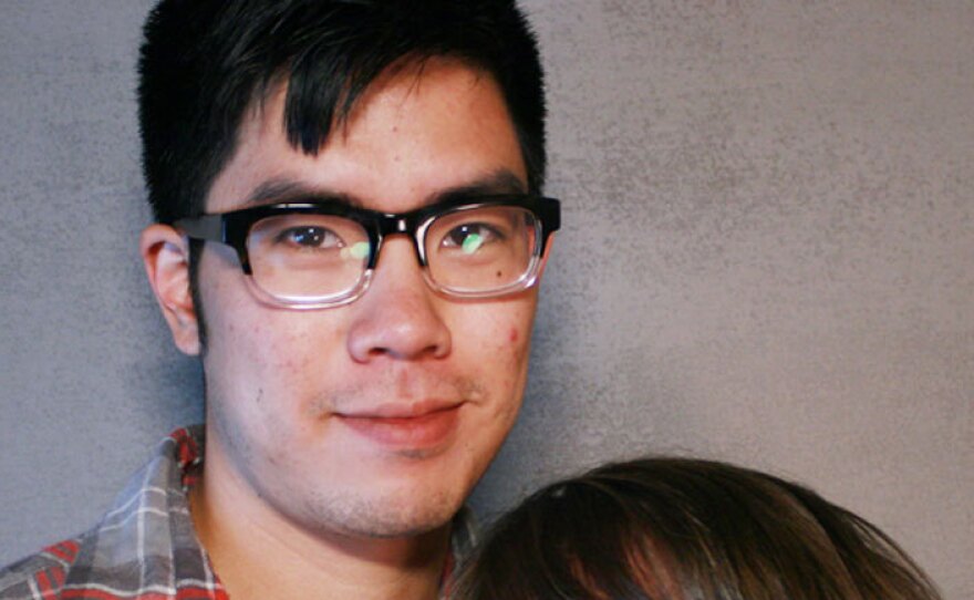 Army Capt. Drew Pham says his wife, Molly, helps him push through the difficulties of transitioning back to civilian life after deployment in Afghanistan.