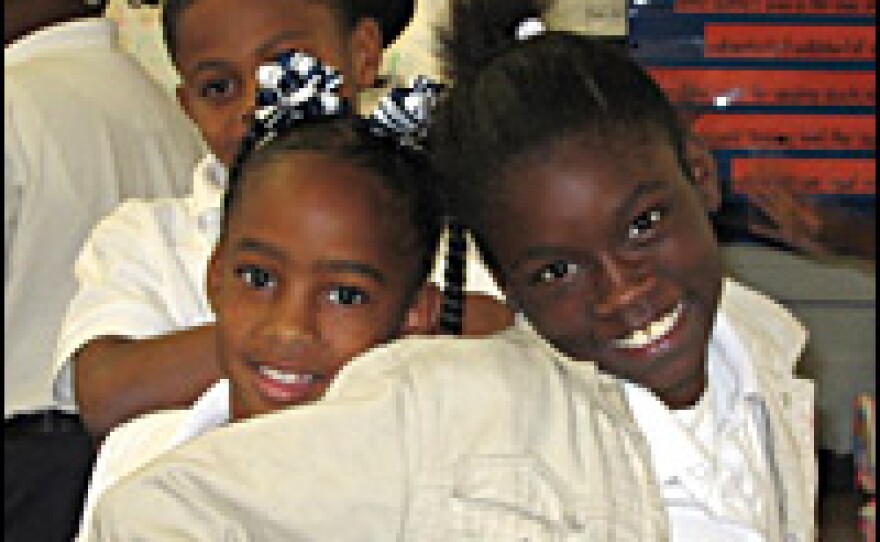 Fischer Elementary is no longer part of the New Orleans school system. Instead, it's now a charter school, like more than half of the schools that have opened.