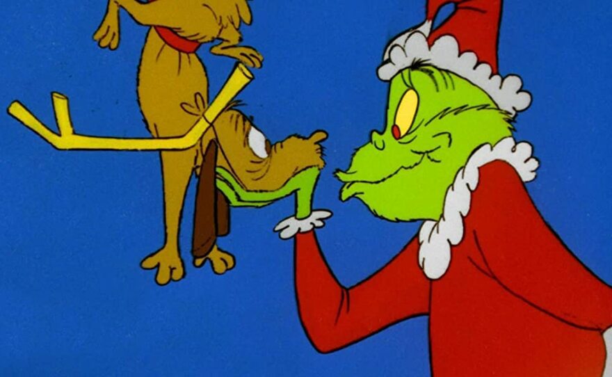 The 1966 TV special "How the Grinch Stole Christmas" featured Boris Karloff's voice as the narrator and the Grinch.