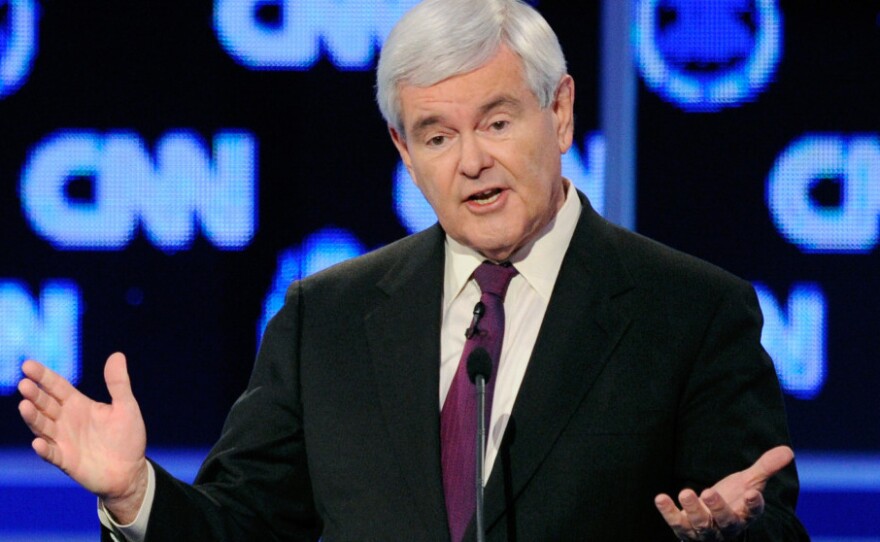 At a Republican presidential debate in Las Vegas last month, Newt Gingrich got zinged by rival Mitt Romney for coming up with idea of an individual insurance mandate.