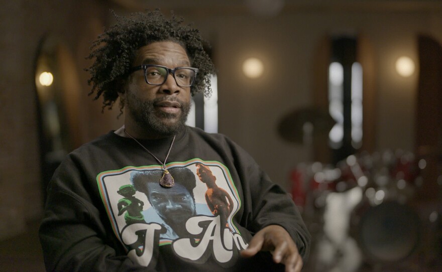 Drummer, record producer and DJ, Questlove.