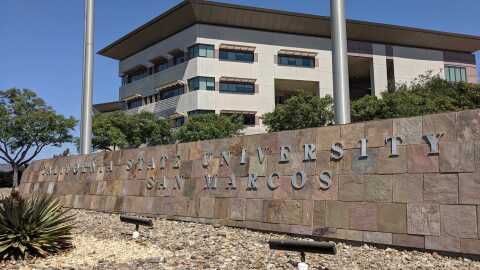 The CSU San Marcos campus is shown in this photo. Sept. 16, 2021.
