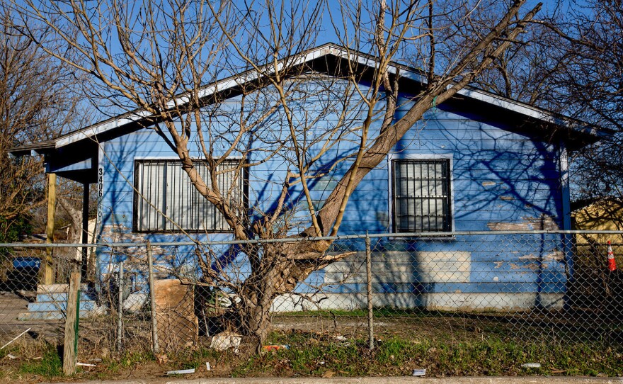 Little by little, neighborhoods in West Dallas are fading away.