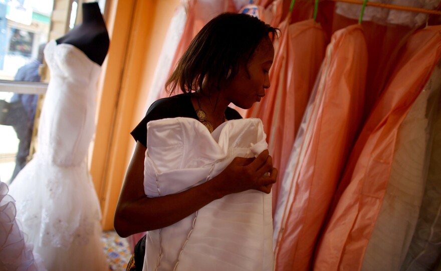 Where are the brides? That's what wedding planner Kumba Blessing Dugba wants to know.