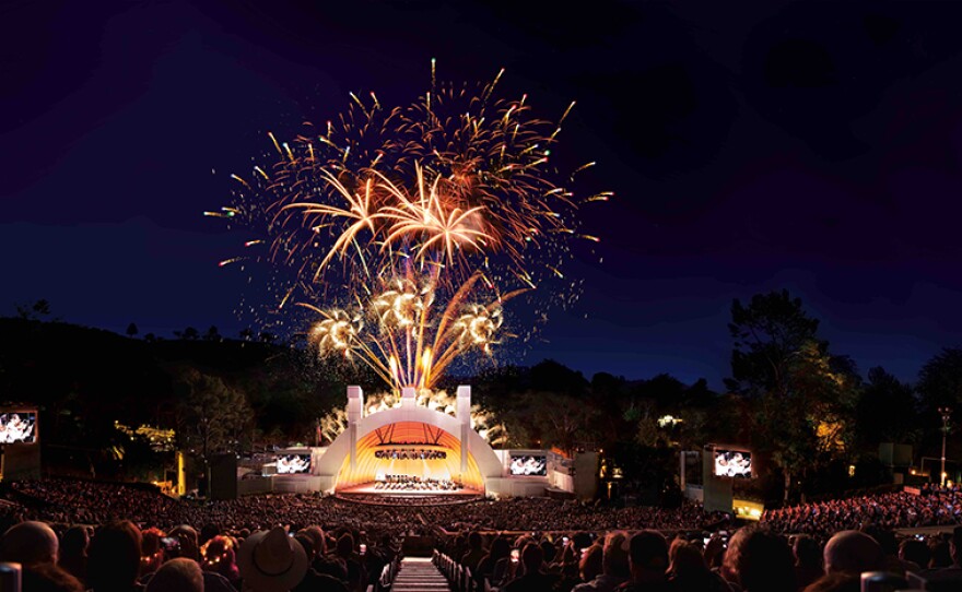 Bring home the fireworks with Katy Perry, Pink Martini and flamenco singer Diego El Cigala. Dudamel leads the LA Phil in Igor Stravinsky's "The Firebird" and John Williams conducts the orchestra in his iconic music from "Star Wars."
