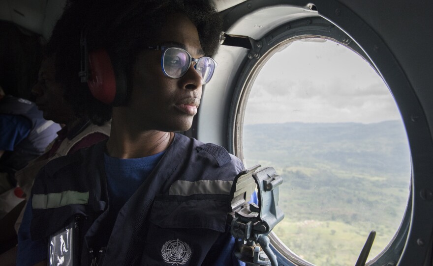 Dr. Marie-Roseline Bélizaire is a field coordinator for health workers who are part of the anti-Ebola effort in the Democratic Republic of Congo. She is an epidemiologist with the World Health Organization.