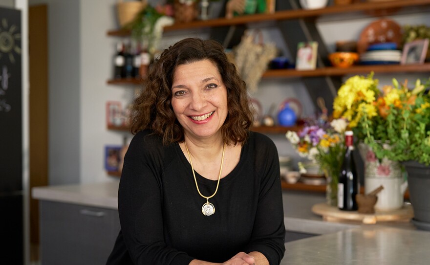 Host and co-creator Diane Kochilas