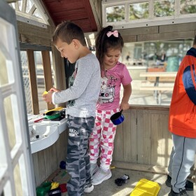 Children play at Field Elementary, San Diego, Calif., Jan.19, 2024