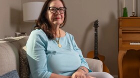 Mary Kuhn at her home in Lafayette on Oct. 10, 2025. Kuhn had urgent surgery delayed and denied by Blue Shield of California for over half a year before finally getting it approved in June of 2025. 