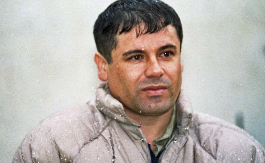 Drug kingpin Joaquin "El Chapo" Guzman, seen here in 1993, was captured overnight by U.S. and Mexican officials.