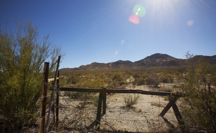 Parts of the fence along the U.S.-Mexico border might stop vehicles, but they don't keep out those making the journey on foot.