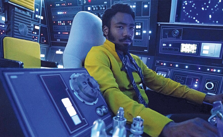 Donald Glover as Lando Calrissian is one of the big attractions in "Solo: A Star Wars Story."