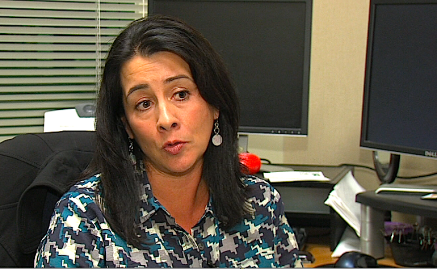 SDSU social worker Irma Murphy explains SDSU students are not required to have health insurance.