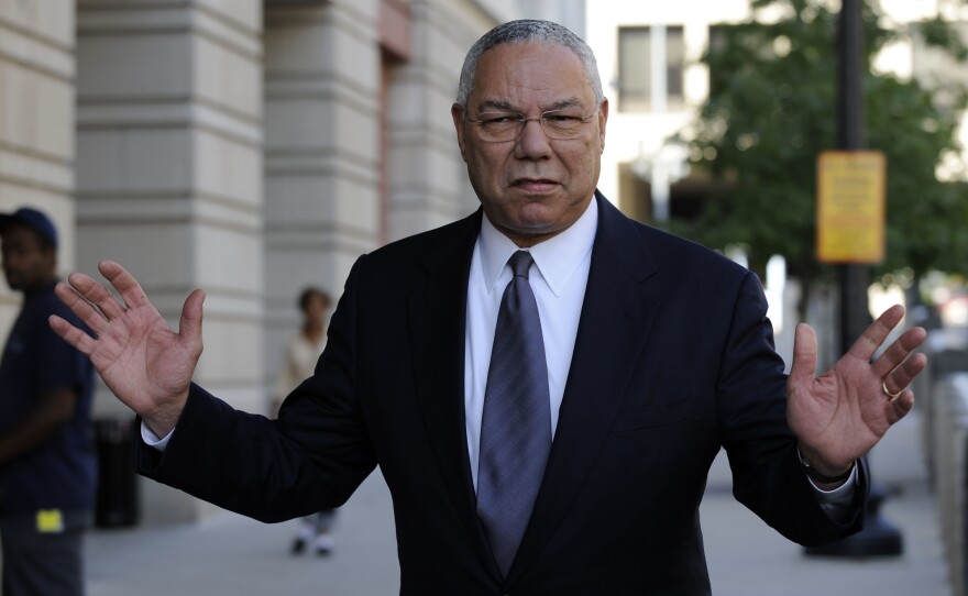 Former Secretary of State Colin Powell, seen here in Washington in 2008.