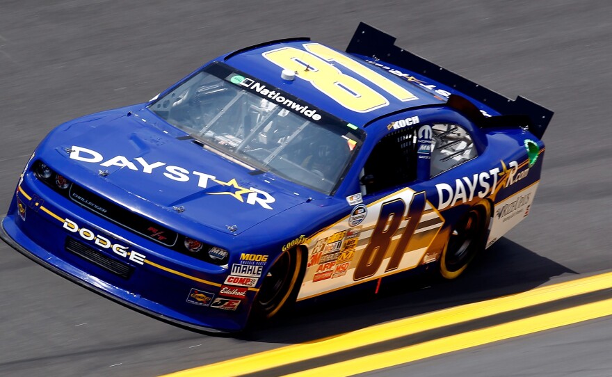 Daystar has spent $572,154 from non-donation ministry income to pay for sponsorship and expenses of Christian NASCAR driver Blake Koch.