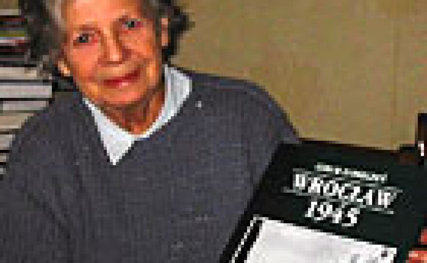 Hanna Majewska moved to new Polish lands after losing three apartments to bombs during World War II. She used to be a German teacher and has numerous contacts across the border. Still, she says historic tensions make the border opening a challenge.